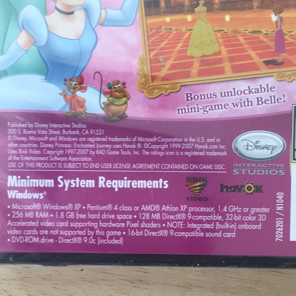 NIB Disney Power Rangers & Princess PC games - Picture 6 of 9